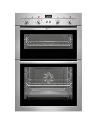 Neff U14M42N3Gb Built-In Double Electric Oven - Stainless Steel